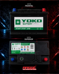 Batería Yoko Battery Start Stop / EFB - EFC+PLUS