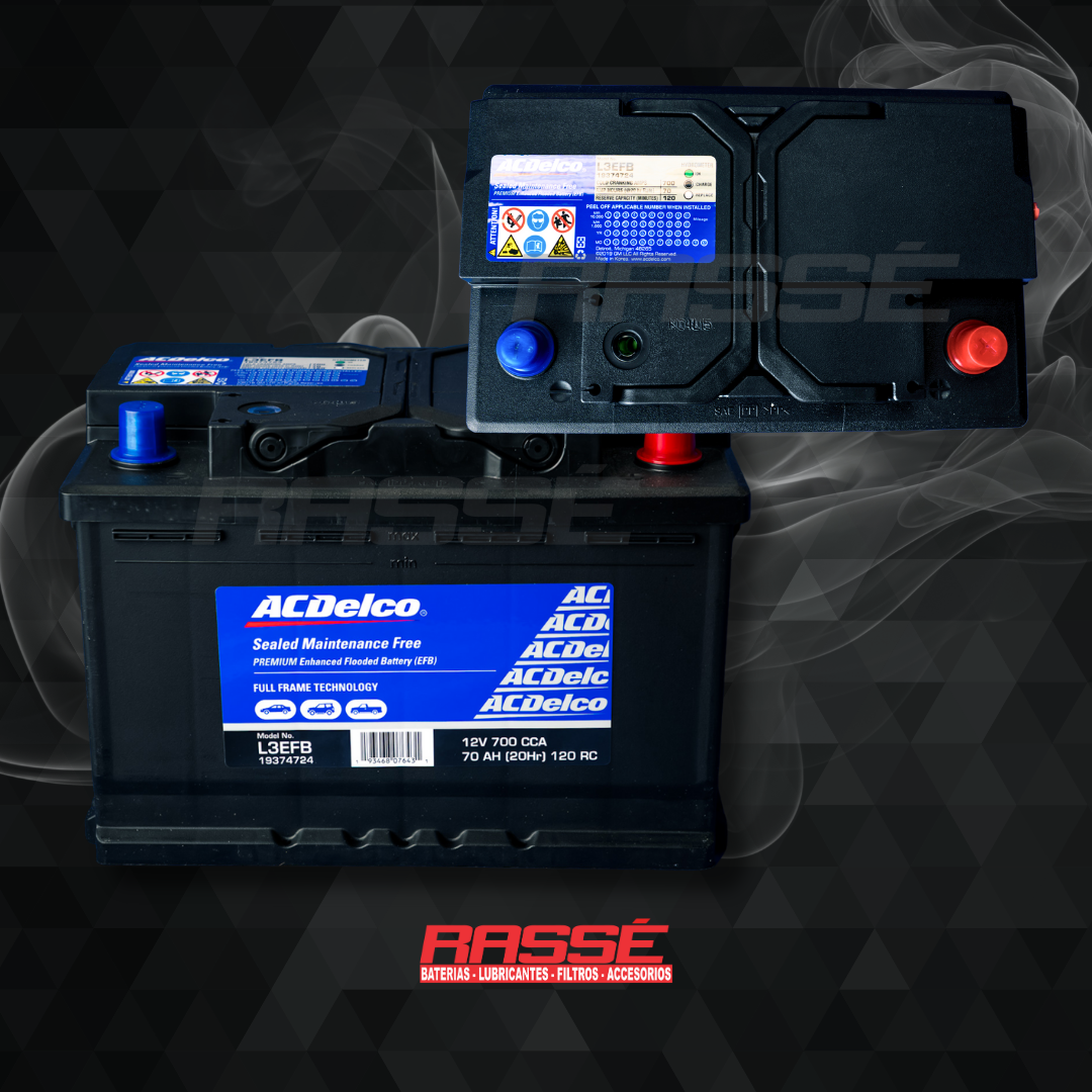 Batería ACDelco Premium 70 AMP L3EFB