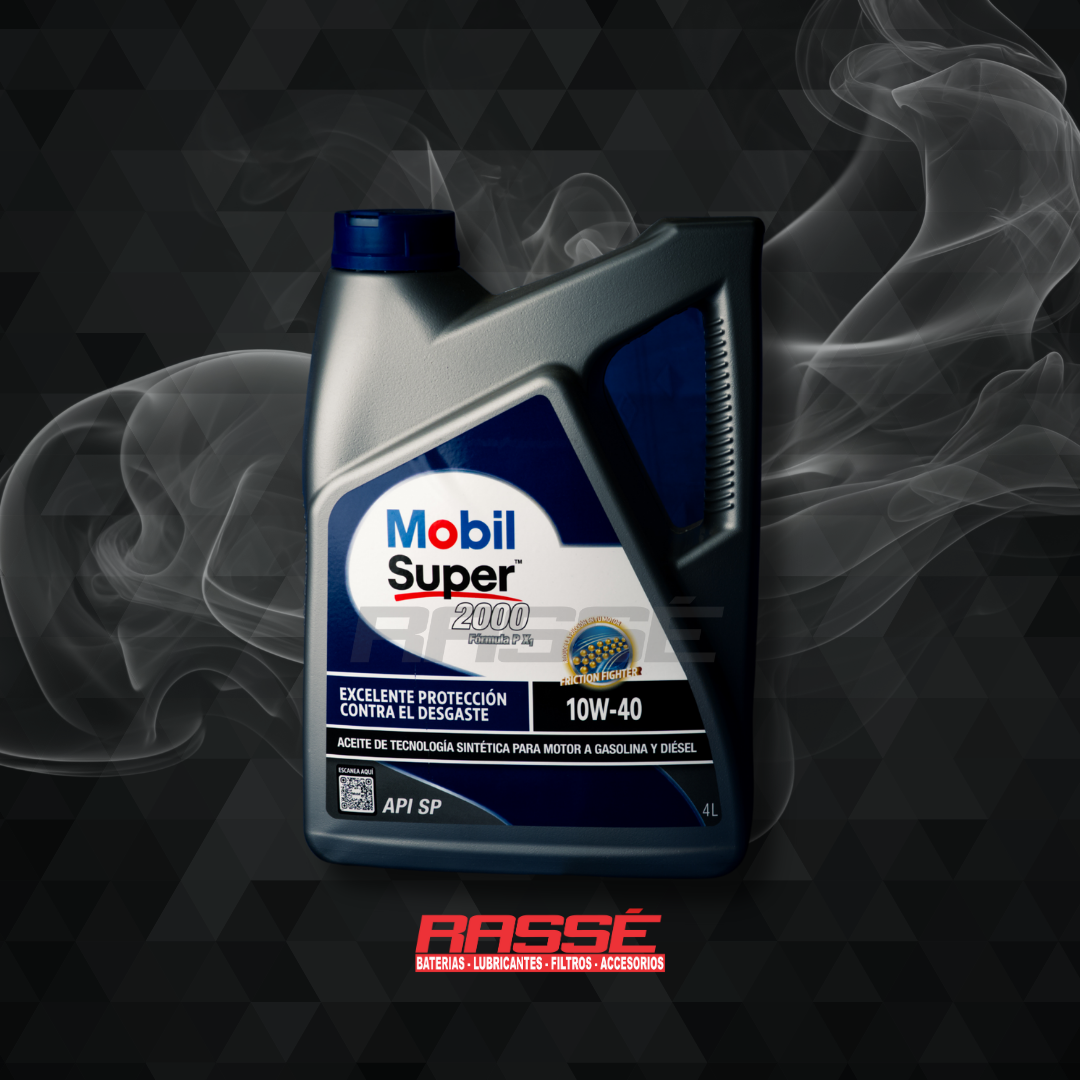 Lubricante MOBIL Super 2000 10W-40 4L - Tecnología Sintética