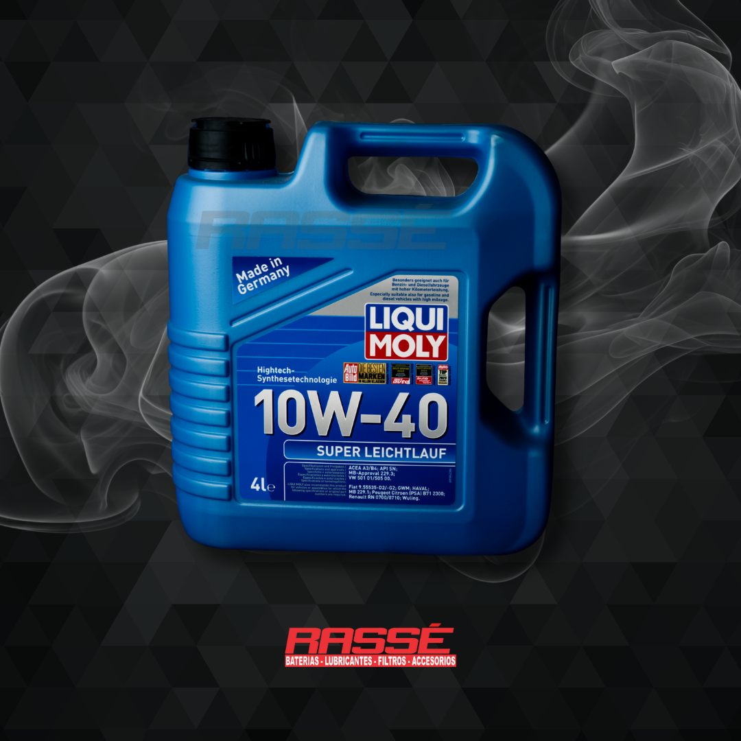 Lubricante LIQUI MOLY Super Leichtlauf 10W-40 4L - Tecnología Sintética