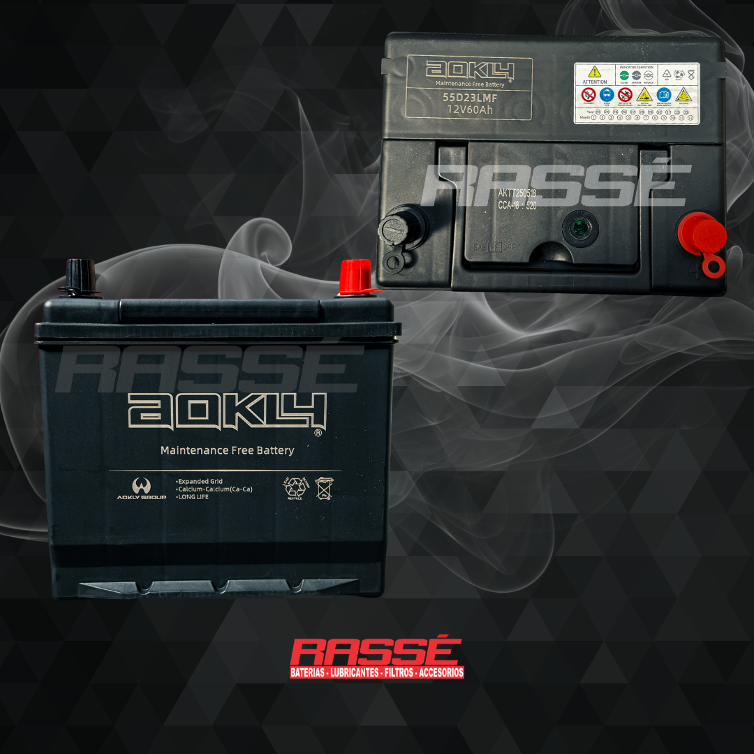 Batería AOKLY 55D23LMF 12V 60Ah