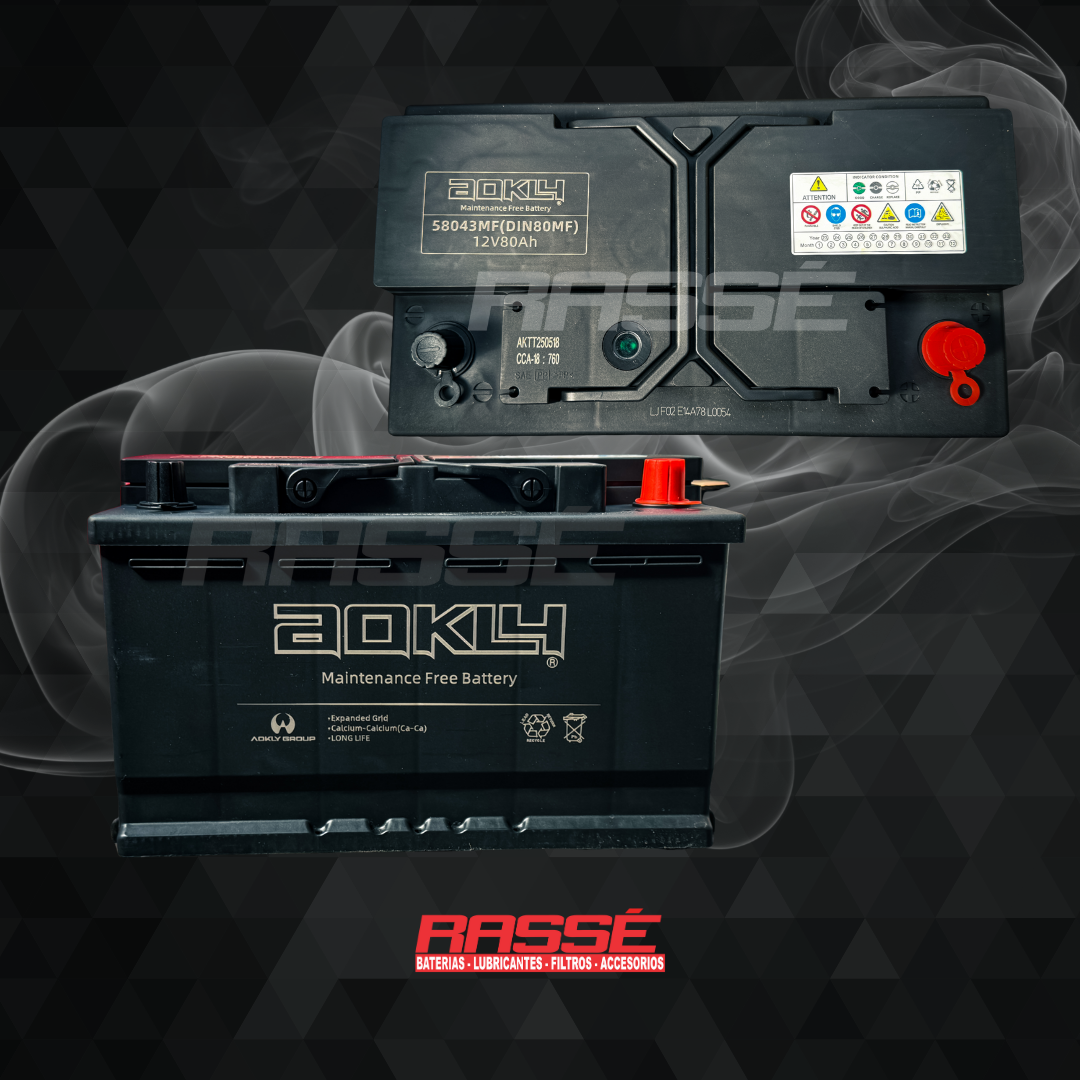 Batería AOKLY 58043MF (DIN80MF)