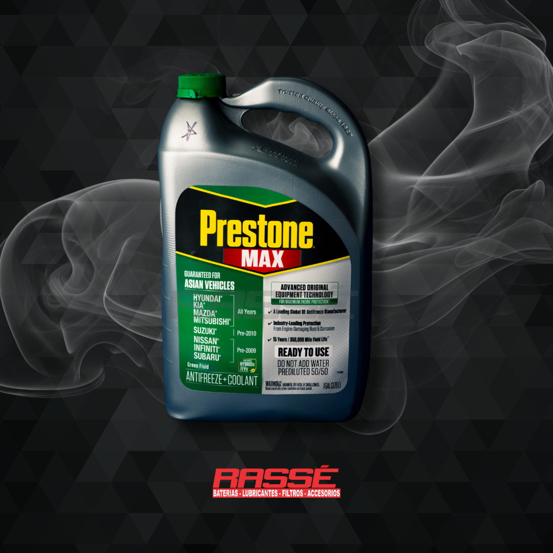 Refrigerante PRESTONE MAX (Asian Vehicles - Green) - 1 GAL