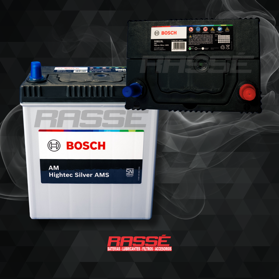 Batería BOSCH AM Hightec Silver AMS MF40B19L